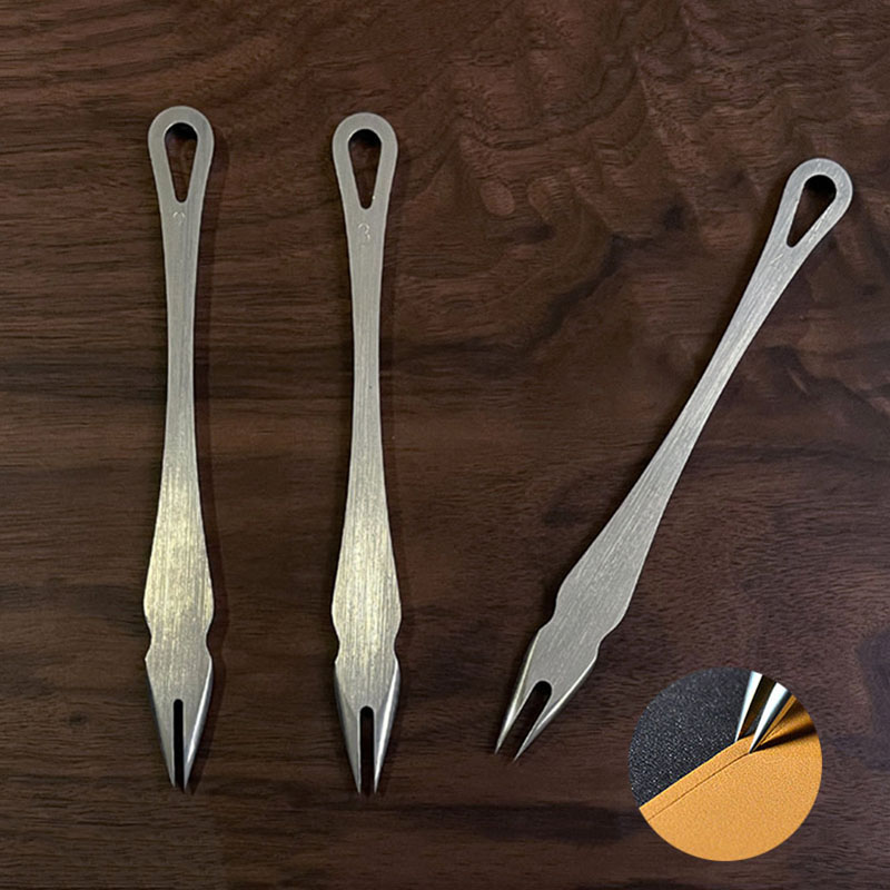 Leather Work Organiser - 1 قطعة الجلود الضحلة فتحة حافة