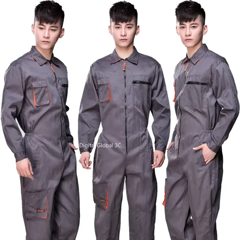 Leather Work Overalls - 2023 العمل الشامل موحدة الرجال النساء