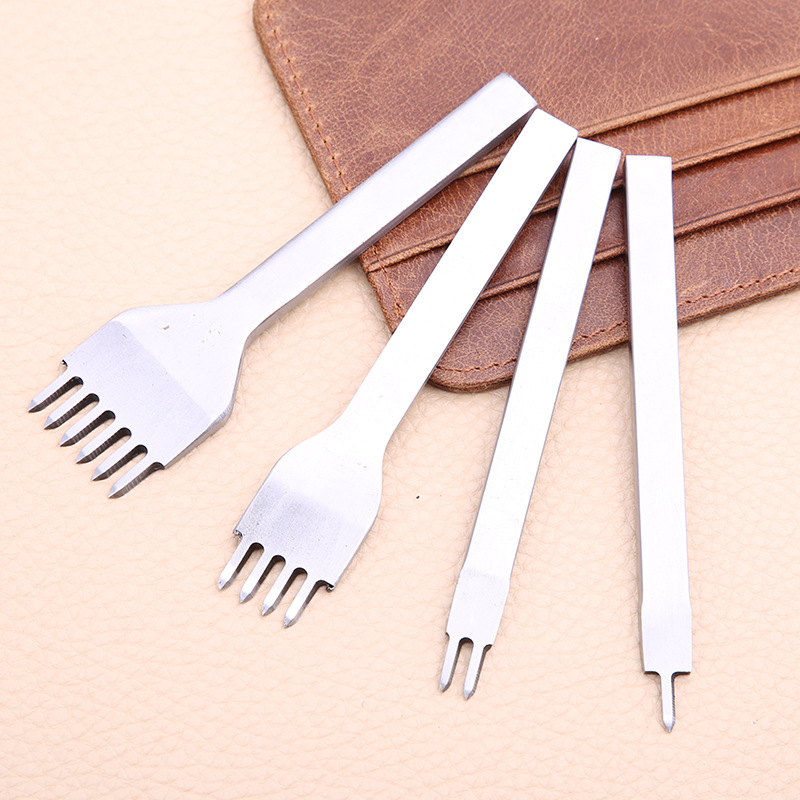 Leatherwork Punching Tool - 1 قطعة أداة تخريم الجلود سبائك