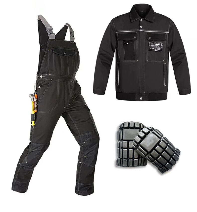 Leather Work Overalls - الكل في واحد ملابس العمل وزرة