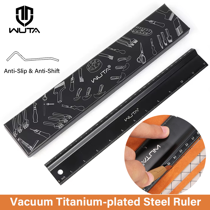 Leatherwork Ruler - WUTA الجلود قطع حاكم السلامة حاكم