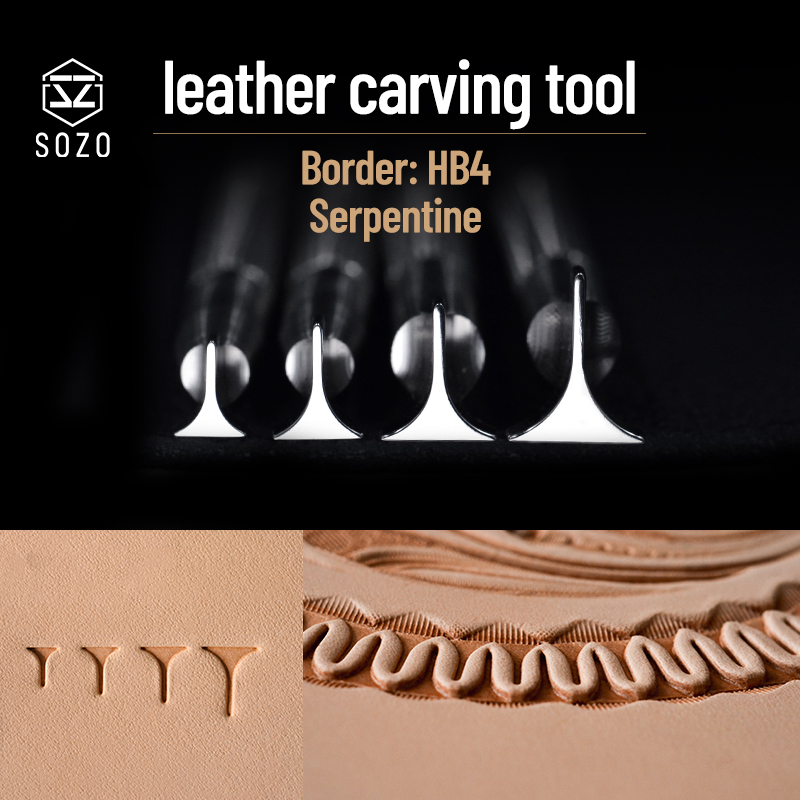 Leather Work Organiser - SOZO HB4 الجلود الحرفية العمل ختامة