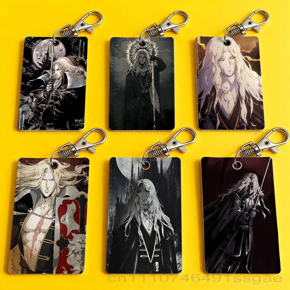 Leather Working - حامل شارة لعبة C-Castlevania Alucard، سلسلة