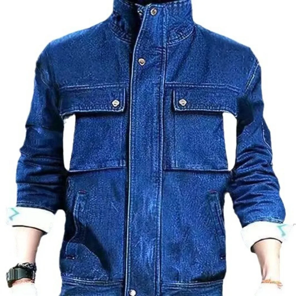 الجينز ملابس العمل ملابس لحام  - مراجعة Leather Work Overalls وسعره