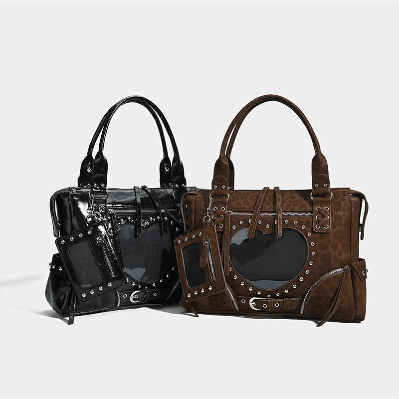 حقيبة يد نسائية كبيرة السعة بن - مراجعة Leatherwork Rivets وسعره