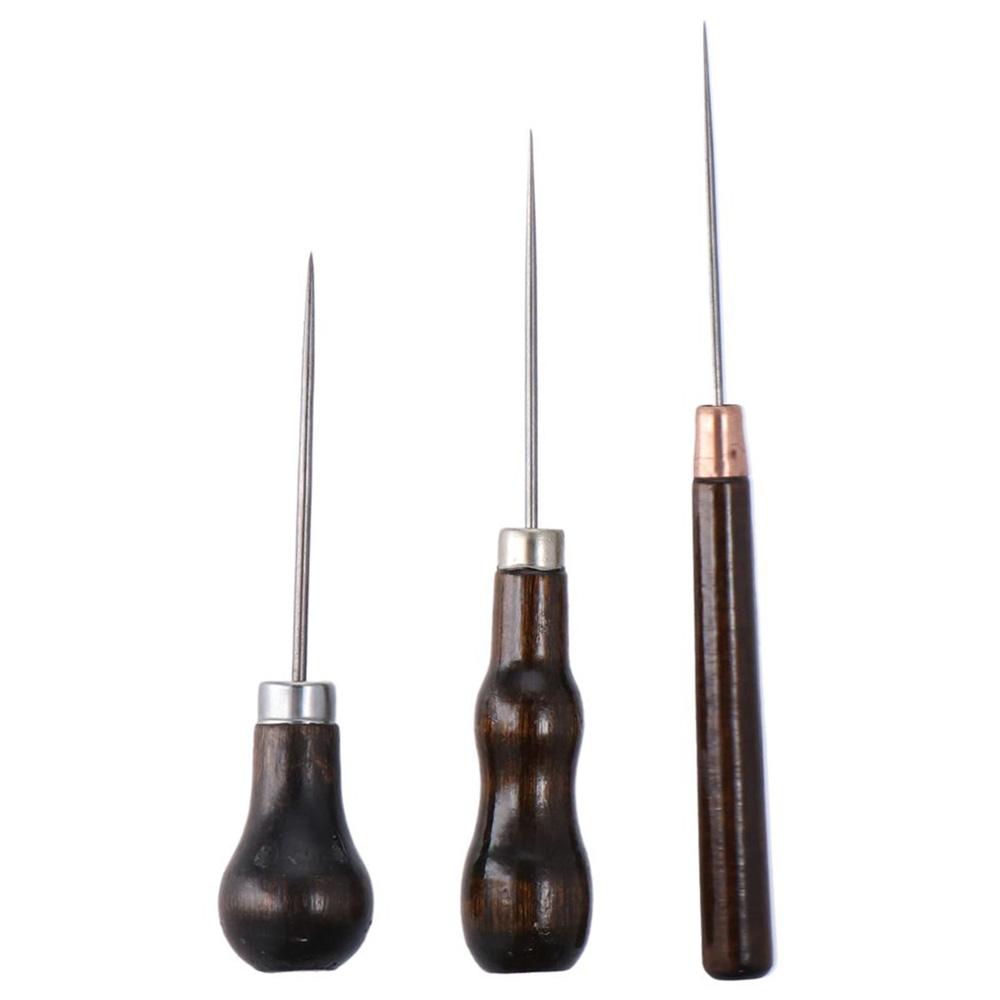 أداة خدوش بمقبض خشبي ، مشغولات - مراجعة Leatherwork Punch وسعره