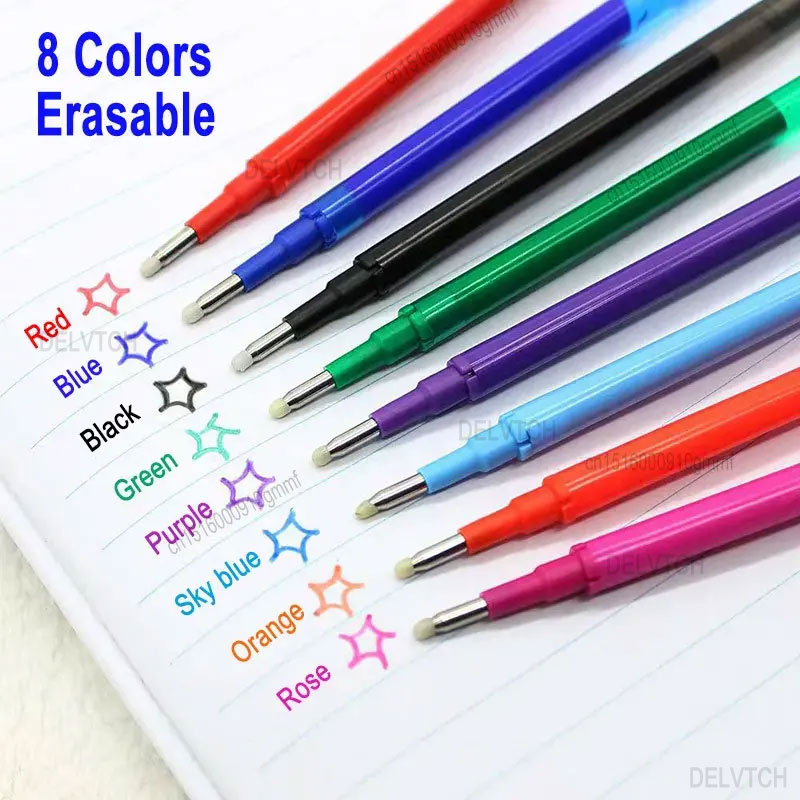 8 قطعة/المجموعة 0.7 مللي متر ق - مراجعة Pilot Pen Frixion وسعره