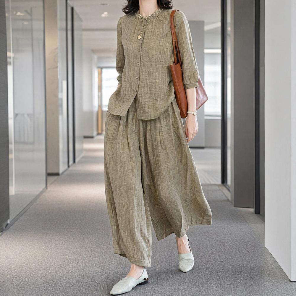 طقم نسائي كاجوال مقاس كبير 202 - مراجعة Leather Work Pants وسعره