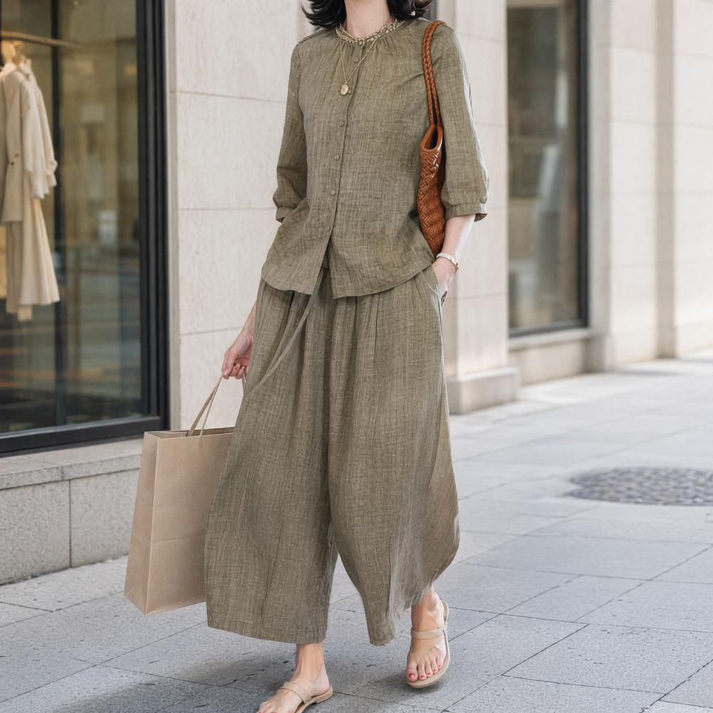 طقم نسائي كاجوال مقاس كبير 202 - مراجعة Leather Work Pants وسعره