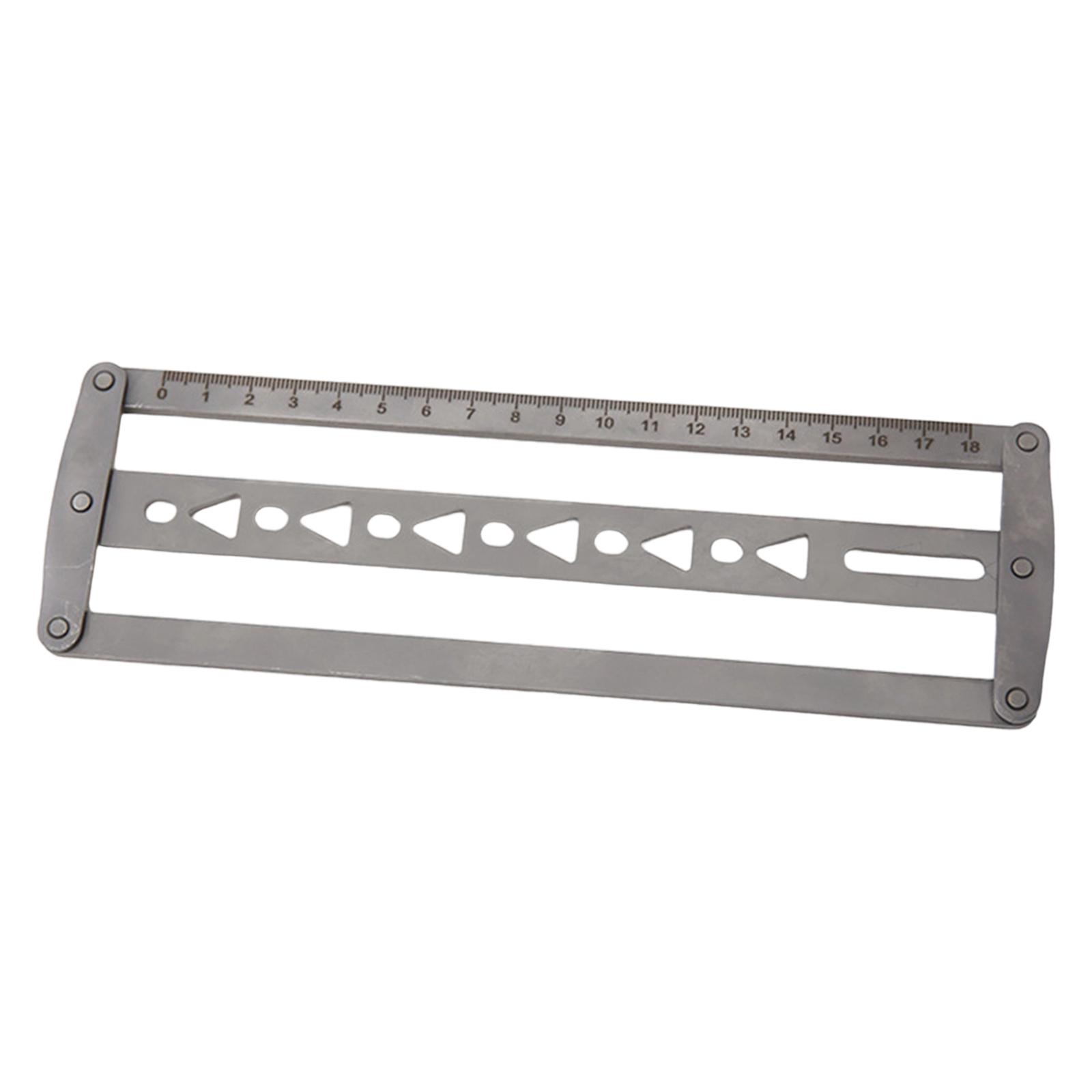 مسطرة تحديد المواقع المعدنية ا - مراجعة Leatherwork Ruler وسعره