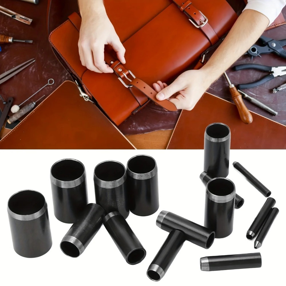 مجموعة أدوات ثقب دائرية بـ 15  - مراجعة Leatherwork Punch وسعره