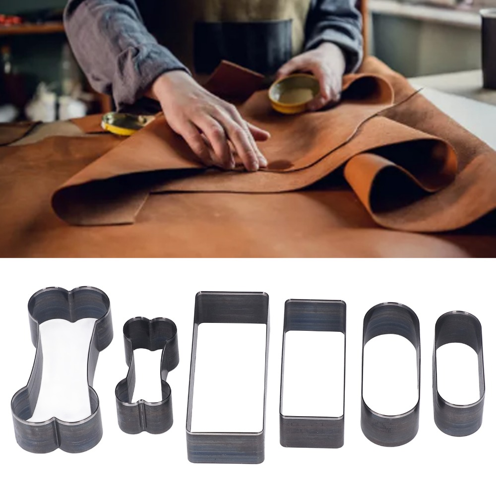 مجموعة قوالب قطع الجلد المستطي - مراجعة Leatherwork Punching Tool وسعره