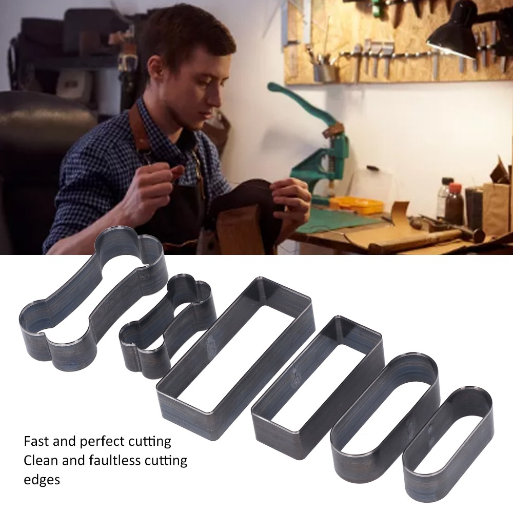 مجموعة قوالب قطع الجلد المستطي - مراجعة Leatherwork Punching Tool وسعره