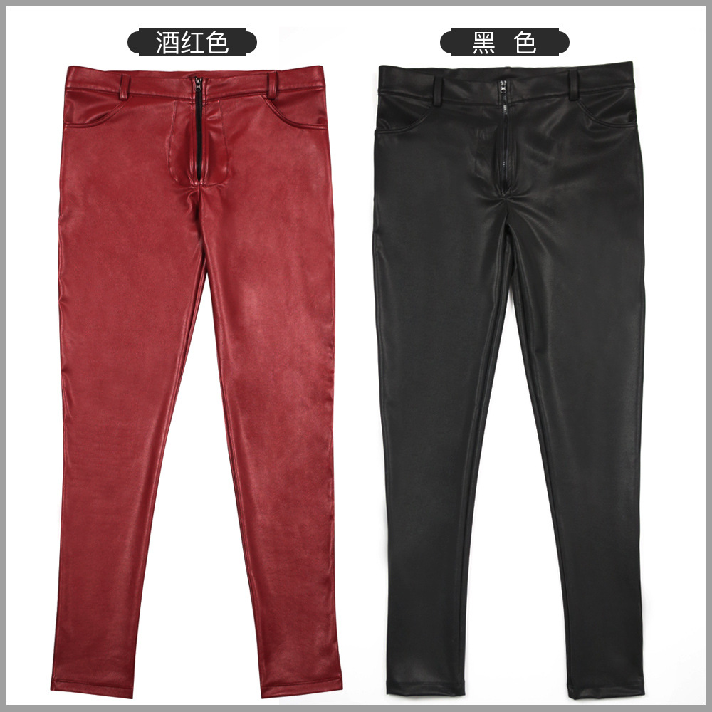 الرجال بولي Leather الجلود نحي - مراجعة Leather Work Pants وسعره