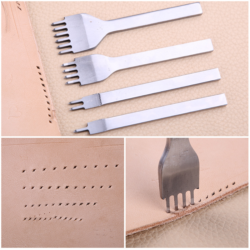 1 قطعة أداة تخريم الجلود سبائك - مراجعة Leatherwork Punching Tool وسعره