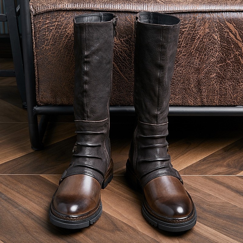 حذاء رجالي من جلد البولي يوريث - مراجعة Leather Work Pants وسعره