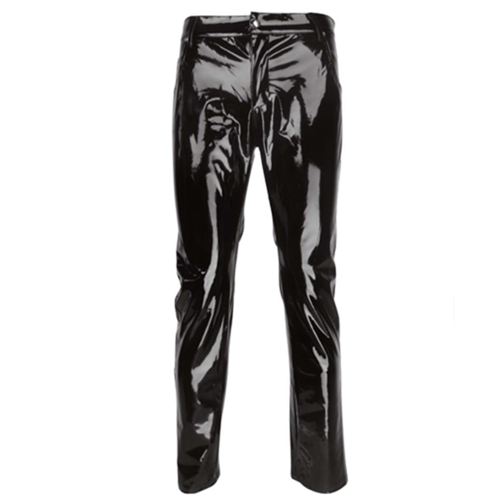 لامعة بولي كلوريد الفينيل اللا - مراجعة Leather Work Pants وسعره