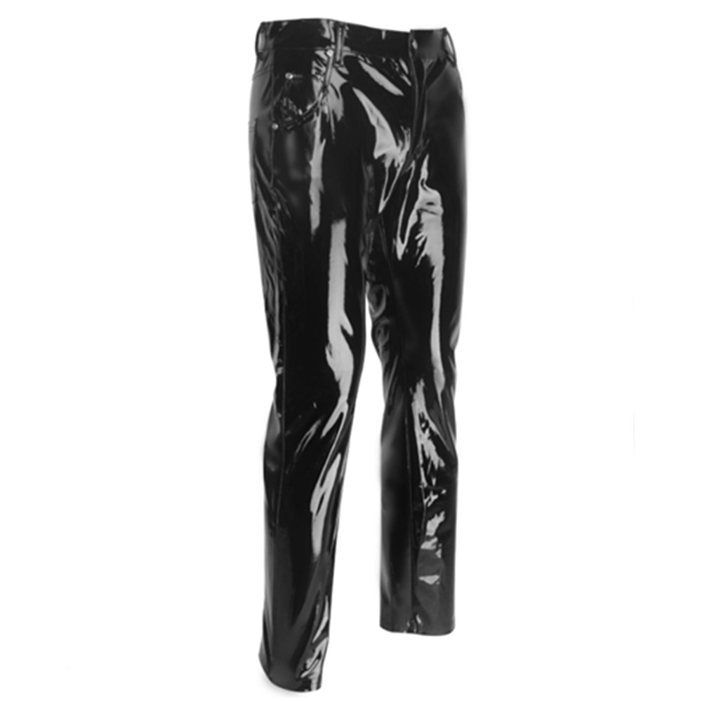 لامعة بولي كلوريد الفينيل اللا - مراجعة Leather Work Pants وسعره