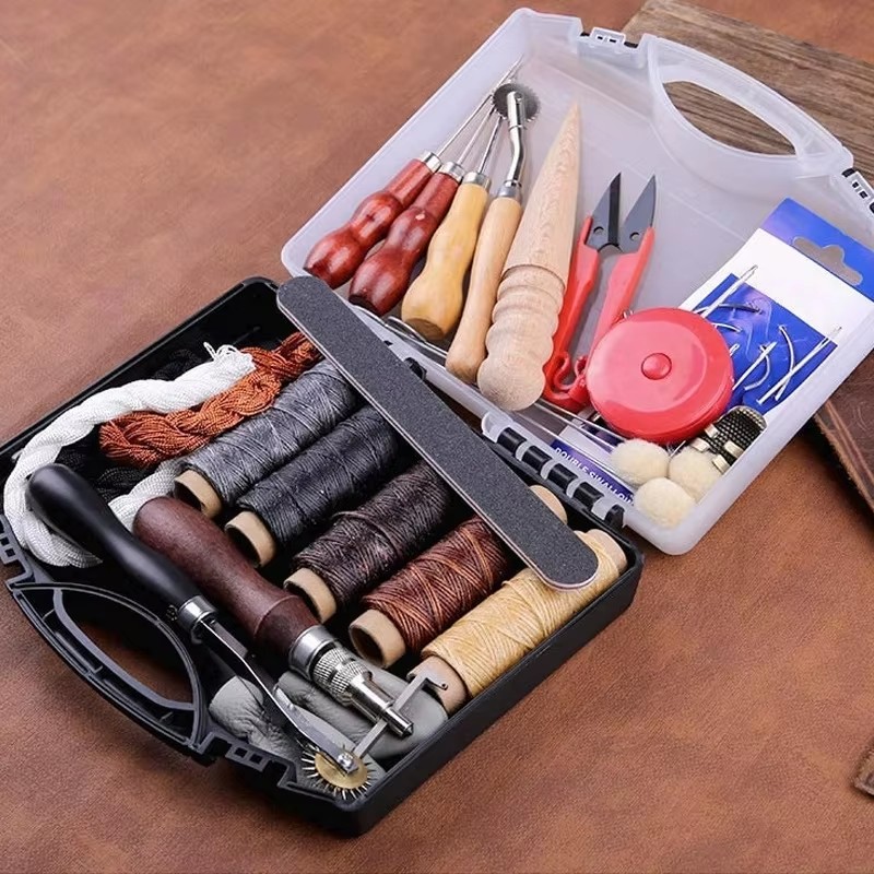 مجموعة أدوات الحرف الجلدية الا - مراجعة Leatherwork Punch وسعره