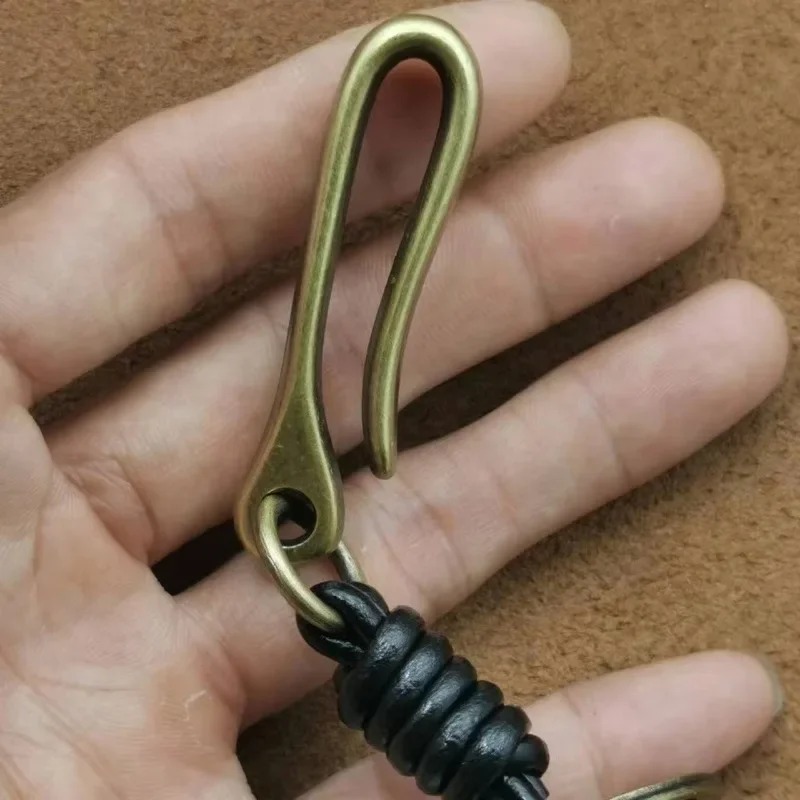 المنسوجة يدويا جلد طبيعي حلقة  - مراجعة Leatherwork Ruler وسعره