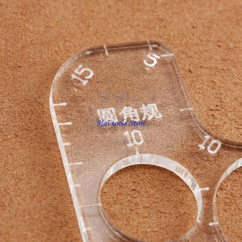 مسطرة قالب الأعمال الجلدية الم - مراجعة Leatherwork Ruler وسعره