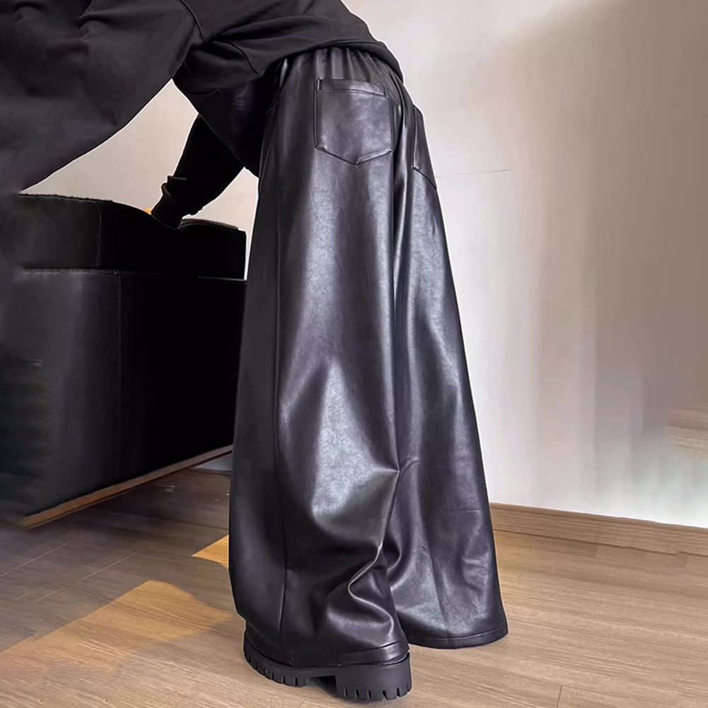 بنطلون رجالي فضفاض بتصميم عتيق - مراجعة Leather Work Pants وسعره
