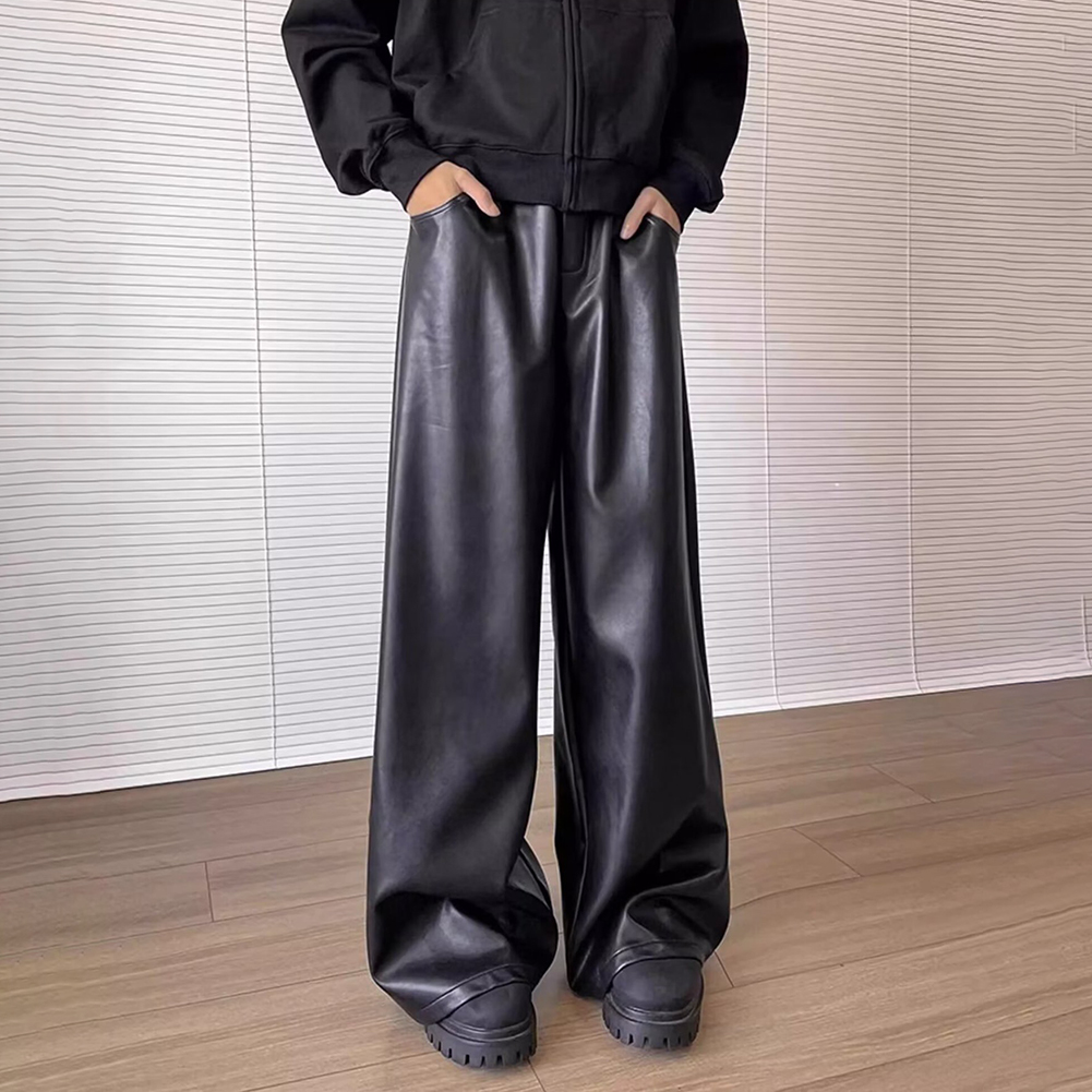 بنطلون رجالي فضفاض بتصميم عتيق - مراجعة Leather Work Pants وسعره