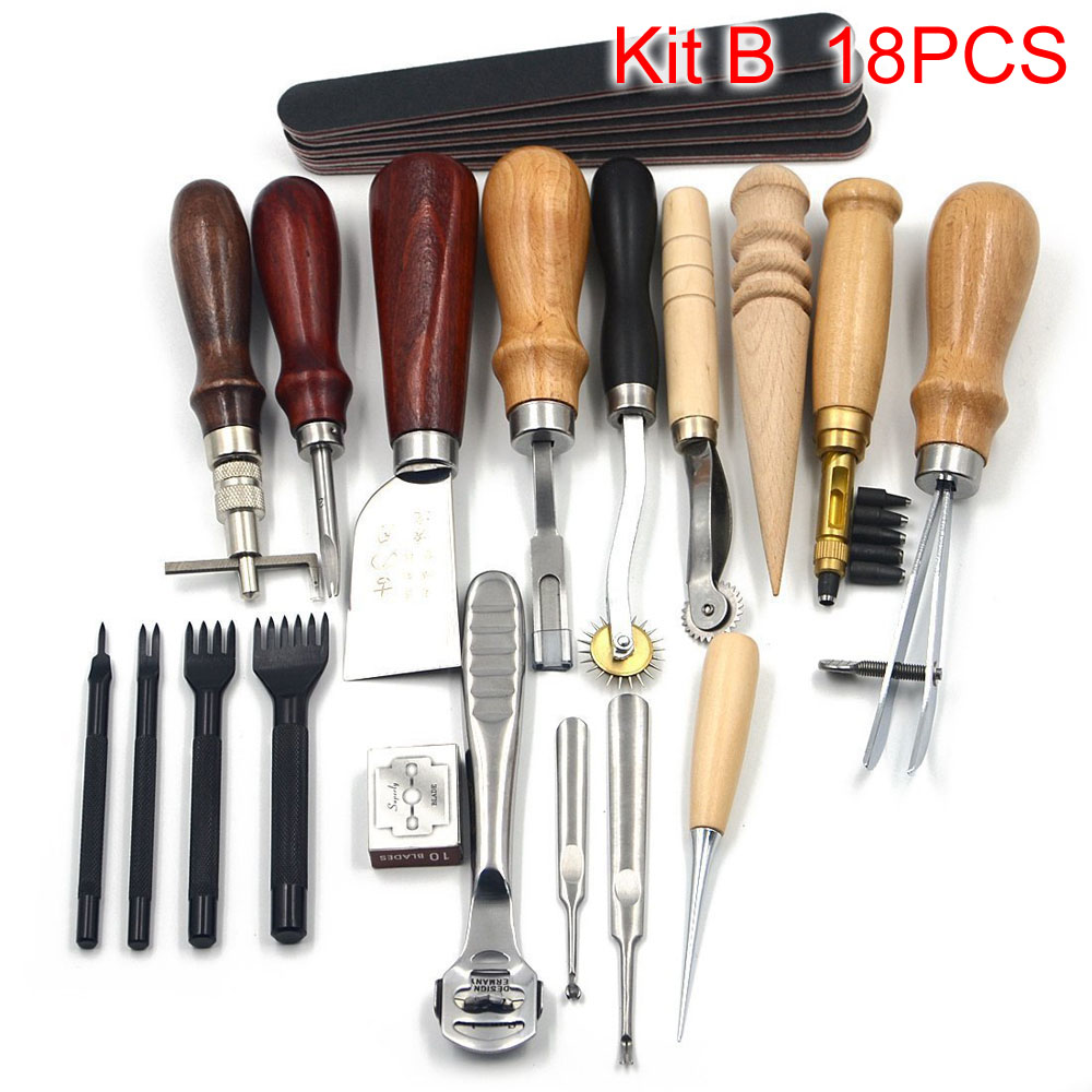 Sanbest المهنية أدوات حرفية جل - مراجعة Leatherwork Punch وسعره