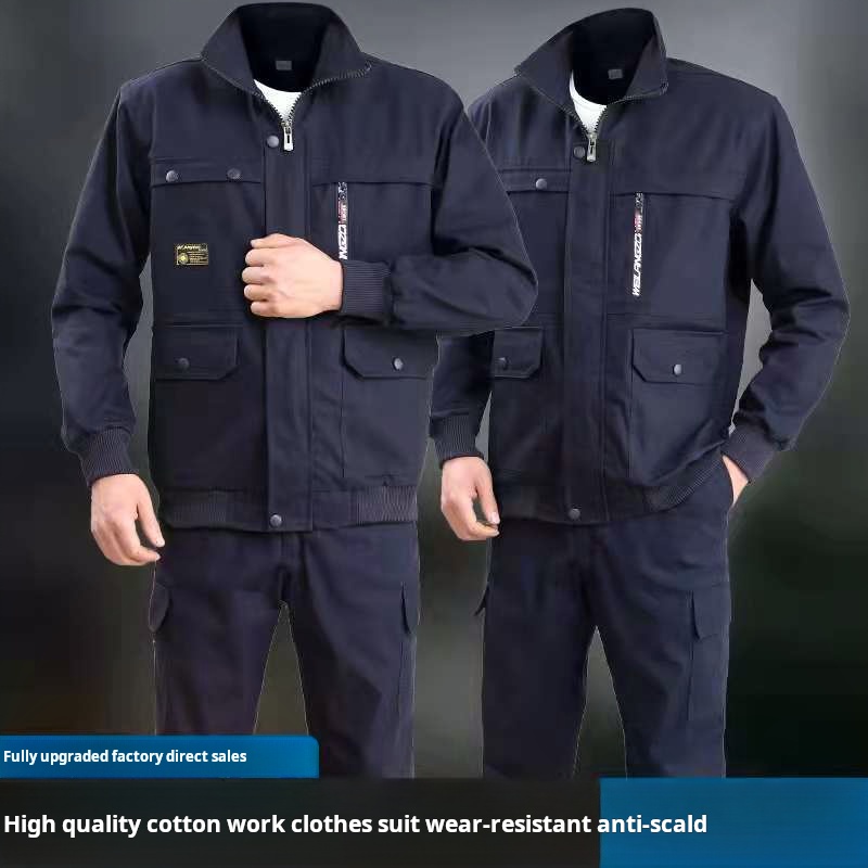 ملابس واقية للرجال، ملابس عمل  - مراجعة Leather Work Overalls وسعره